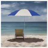 Sombrilla de Playa Acomoda Textil 180 cm (Protección UV50+)