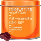 Ashwagandha Gominolas 100 Gummies – KSM-66, Antiestrés y Energía Natural