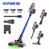 Aspiradora Inalámbrica COTIAR R11 500W – 50000Pa de Succión y Depósito 1,2L