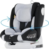Babify Onboard Silla de Coche Isofix 0-12 Años – Giratoria 360º, i-Size ECE R129