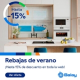 Rebajas de Verano Balay: 15% de Descuento en la Web Oficial