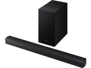 Samsung HW-B650F Barra de Sonido 5.1 – Dolby Audio, DTS Virtual:X, 370W, Subwoofer Inalámbrico