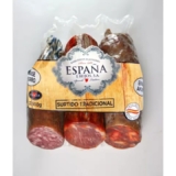 Pack Ahorro Chorizo, Lomo y Salchichón 900 g – Embutidos Españoles Tradicionales | Calidad Premium