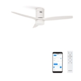 Ventilador de techo CREATE WIND CALM 40W – silencioso, 6 velocidades y modo verano/invierno