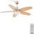 CREATE Windflowood – ventilador de techo con luz y aspas reversibles