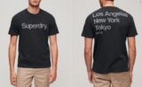 Camiseta Superdry «City» para Hombre