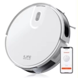 ILIFE V20 Robot Aspirador Inteligente – Limpieza en Seco y Húmedo, Control por App-
