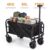 Carrito Plegable Ultraligero 50L con Ruedas 360° (Hasta 75 kg)