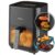 Cecotec Cecofry&Grill Duoheat 4000 – Freidora de Aire 4L con Doble Resistencia, Pantalla Táctil y Puerta Transparente