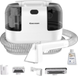 COCEAN Limpiador Aspirador de Tapicerías y Alfombras 500W