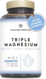 Citrato de Magnesio 1440 mg + Bisglicinato 600 mg – Suplemento 3 meses, alta absorción