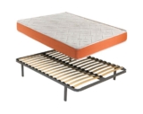 Colchón Viscoelástico + Somier 150×190 cm Smartcell – Reversible, Firme y Pack Completo