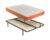 Colchón Viscoelástico + Somier 150×190 cm Smartcell – Reversible, Firme y Pack Completo