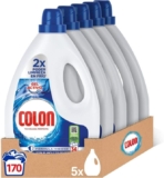Colon Gel Activo – Detergente Líquido para Lavadora, Pack 5 x 170 Dosis