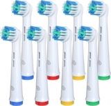 Recambios Compatibles con Oral-B – Pack 8 Cabezales Antiplaca