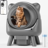 Cura X1 Arenero Autolimpiable para Gatos – Gran Capacidad, Silencioso y Control App