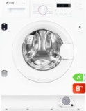 EVVO Lavadora Integrable 8kg con Vapor – Motor Inverter