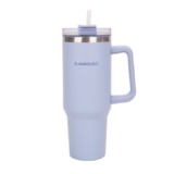 Vaso Térmico Flamingueo 1,18L – Taza Termo de Acero Inoxidable con Asa y Pajita