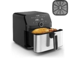 Freidora de aire Moulinex Easy Fry Mega EZ855D – 7,5L, 2020W, 8 programas