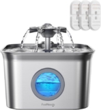 Fuente para Gatos FEELNEEDY 2.8L de Acero Inoxidable