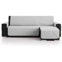 Funda Cubre Sofá Chaise Longue Reversible | Acolchada, Antimanchas y Antiácaros