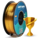 Giantarm Filamento PLA 1.75 mm Seda Dorado – Carrete 1 kg para impresora 3D
