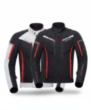 HEROBIKER Chaqueta Impermeable de Moto Hombre con Protección EVA