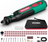 HYCHIKA mini amoladora eléctrica 3,6V con 77 accesorios – herramienta rotativa DIY