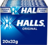 Halls Eucalipto Sin Azúcar – Caja Ahorro 20 Sticks (32 g)