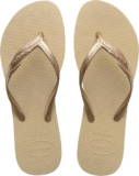 Havaianas Fantasia chanclas de mujer con tiras cruzadas metalizadas y suela antideslizante