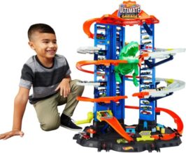 Hot Wheels Ultimate Garage Mattel GJL14 – Garaje y Pista para Más de 100 Coches