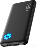 INIU Power Bank 10000mAh – Batería Externa Slim con Carga Rápida 3A y USB-C