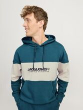 JACK & JONES Sudadera con Capucha  Hombre