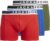 Jack & Jones Jacjimmy Solid Trunks – Pack 3 Bóxer Hombre, Algodón Elástico