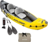 Kayak hinchable Intex Explorer K2 – 2 personas, con remos incluidos