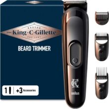 King C. Gillette Recortadora de Barba para Hombre
