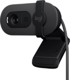 Logitech Brio 100 – Cámara Web Full HD con Micrófono y Privacidad Integrada