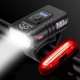 Luz Frontal de Bicicleta LED T6 USB Recargable – 1000LM, Faro MTB