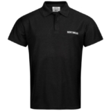 Polo Básico MONT EMILIAN «Caen» Hombre – Negro