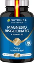 Magnesio Bisglicinato + Vitamina B6 Activa Nutrimea – Alta Absorción, 90 Cápsulas