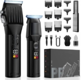 Máquina cortar pelo profesional hombre – cortapelos + barba todo en uno (kit completo)