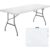 Mesa Plegable Nyana Home 180x74x74 cm – Resina Reforzada para Camping y Jardín