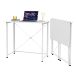 Mesa de Escritorio Plegable Compacta (80x40x75 cm)