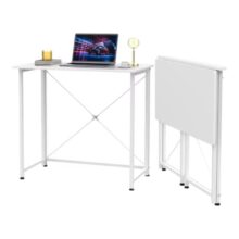 Mesa de Escritorio Plegable Compacta (80x40x75 cm)