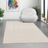 Mia’s Teppiche Comfort – Alfombra Moderna Pelo Corto, Súper Suave, Antideslizante y Lavable