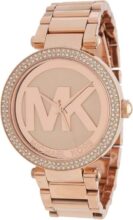 Michael Kors Parker reloj de mujer de cuarzo con correa de acero o piel