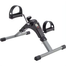 T-LoVendo Mini Bicicleta Estática Plegable, Máquina de Pedalear para Manos y Piernas