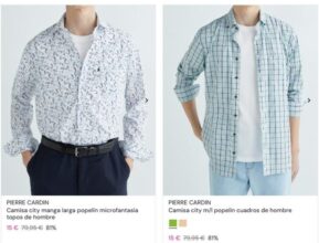 Moda de Hombre Pierre Cardin – hasta el 70%