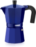 Monix Cobalto Cafetera Italiana 6 Tazas de Aluminio