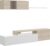 Mueble de Salón TV DEKIT Grupo Rimobel Elle (200 cm, Blanco Brillo / Natural)